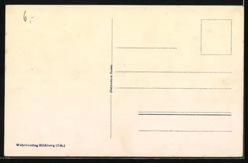 AK Wilhelm Tell, der Rütlischwur mit Zitat aus Schillers Wilhelm Tell