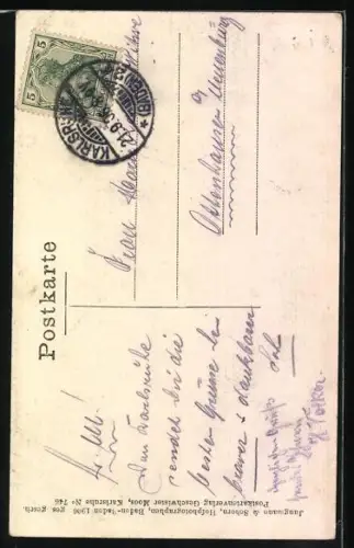 AK Grossherzogin Luise von Baden in ihrem goldenen Hochzeitsjahr 1906