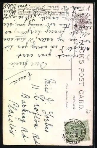 Künstler-AK A. Asti: Junge Dame mit Rose im Haar und süssem Oberteil