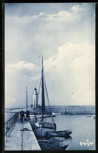 AK Saint-Pierre /L`Ile d`Oleron, Phare de La Cotinière, Leuchtturm