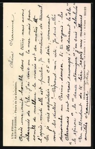 AK Saint-Pierre /L`Ile d`Oleron, Phare de La Cotinière, Leuchtturm