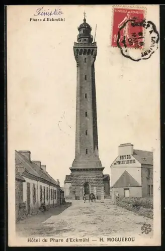 AK Eckmühl, Phare d`Eckmühl, Hôtel du Phare d`Eckmühl, Leuchtturm