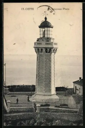 AK Cette, Le Nouveau Phare, Leuchtturm