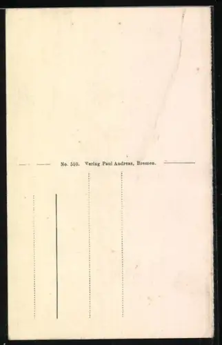 AK Borkum, Grosser Leuchtturm mit Kriegerdenkmal