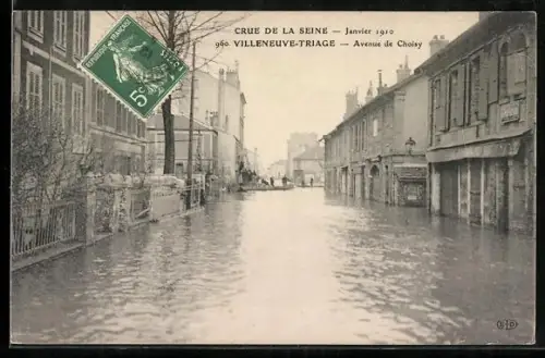 AK Villeneuve-Triage, Avenue de Choisy