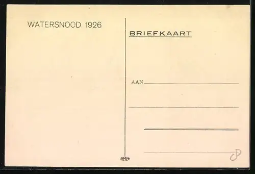 Künstler-AK Spoordijk bij Wychen, Panorama