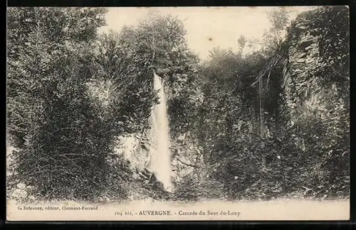 AK Auvergne, Cascade du Saut-du-Loup