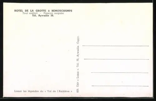 AK Nonceveux, Vallon du Ninglinspo, La Chaudière