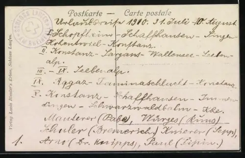 AK Rheinfall, Mit Plattform für Zuschauer