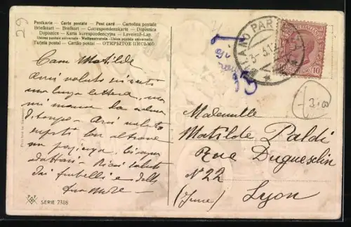 AK Kleinkinder bei einer Autofahrt