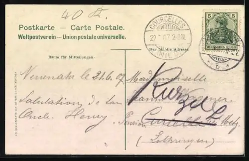 AK Bad Neuenahr, Kurhaus mit Terrasse aus der Vogelschau