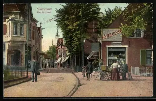 AK Hilversum, Blick in die Kerkstraat