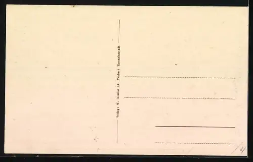 AK Theresienstadt / Terezin, Blick auf K. u. k. Geniegebäude und neues Postgebäude