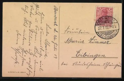 Künstler-AK Tanzende Kinder auf einem Feld