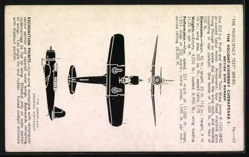 AK Dundee, Valentine & Sons Ltd., Valentine`s Aricraft Flugzeug