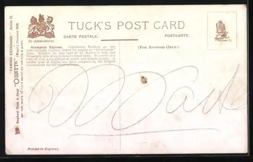 AK Highland Express, Caledonian Railway