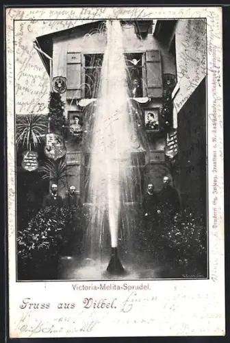 AK Bad Vilbel, am Victoria-Melita-Sprudel