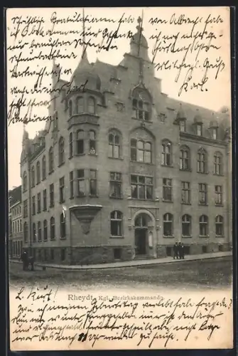 AK Rheydt, Königliches Bezirkskommando