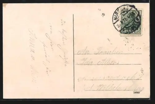 AK Hamburg-Harburg, Hotel zur Majestätischen Aussicht