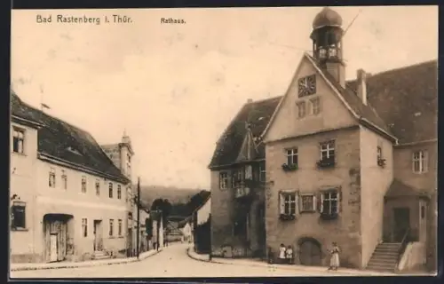 AK Bad Rastenberg i. Thür., Rathaus