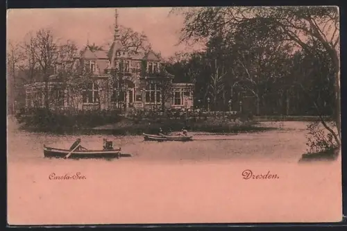 AK Dresden, Carola-See, Bootshaus