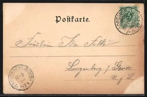 AK Dresden-Loschwitz, Drahtseilbahn