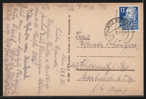 AK Borsberg, Gasthaus zum Metz