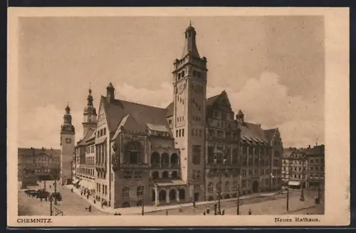 AK Chemnitz, Neues Rathaus