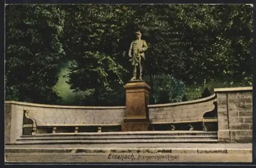 AK Eisenach, Bismarckdenkmal