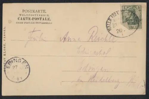 AK Wilhelmshöhe, Herkules auf der Wilhelmhöhe