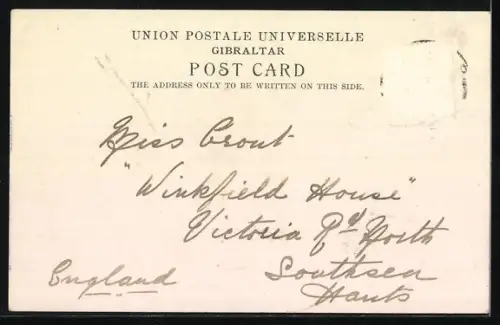 AK Gibraltar, South from the New Mole