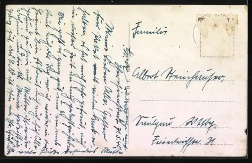 AK Theresienstadt / Terezin, Sokol, Kirche, Pavillon, Partie am Fluss