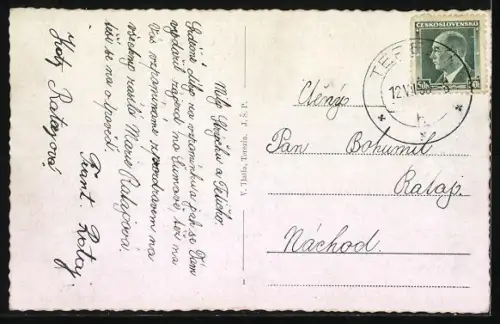 AK Theresienstadt / Terezin, verschiedene Ansichten einer Kaserne