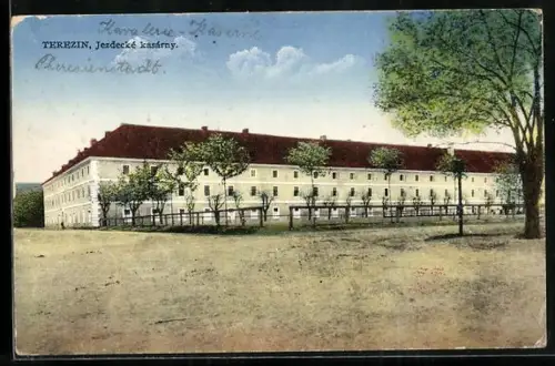 AK Theresienstadt / Terezin, Jezdecké kasárny