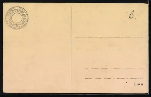 AK Dittersbach i. B., Balzhütte mit Grünanlagen