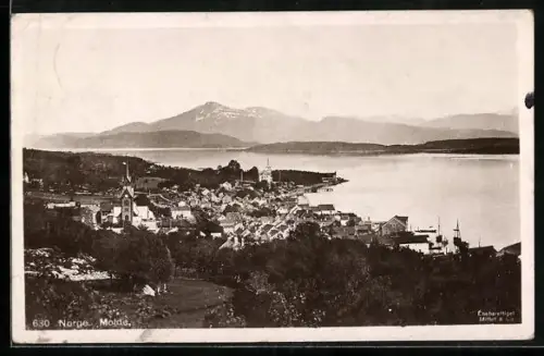 AK Molde, Totalansicht mit Kirche