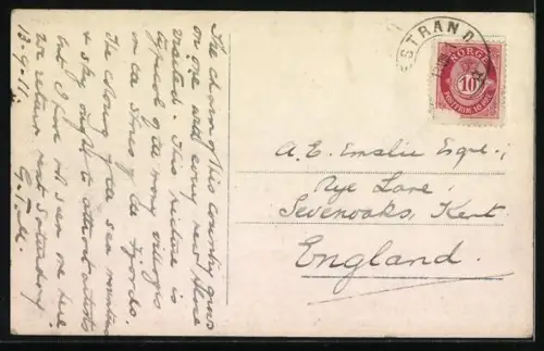 AK Molde, Totalansicht mit Kirche