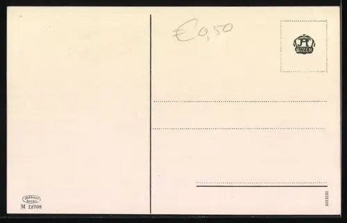 AK Trafoi, Hotel Neue Post an der Stiftserjochstrasse