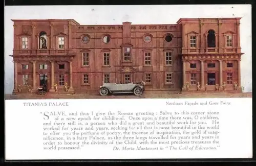 AK Titania`s Palace, Northern Facade and Grey Fairy, Puppenhaus