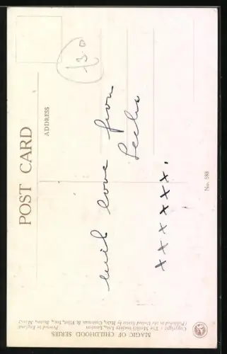 Künstler-AK Margaret W. Tarrant: The Daisy Chain