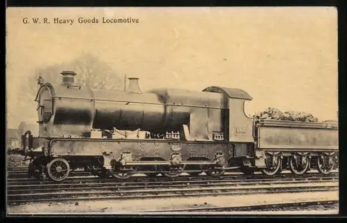 Foto-AK Englische Eisenbahn, Lokomotive Nr. 2610