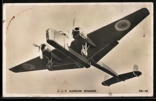 AK Flugzeug, R. A. F. Harrow Bomber