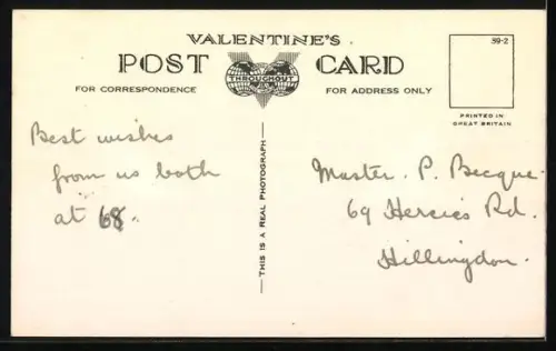 AK Doppeldecker-Kampfflugzeug vom Typ Gloster Gladiator