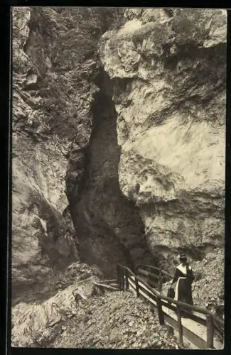 AK St. Johann i. P., Am Lichtensteinklamm