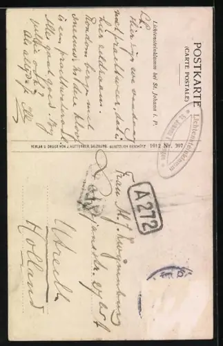 AK St. Johann i. P., Am Lichtensteinklamm