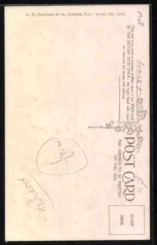 Künstler-AK Coaching Postkutsche