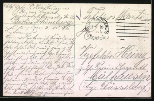 AK Berlin, Blick auf dem Potsdamerplatz aus der Vogelschau, Strassenbahnen