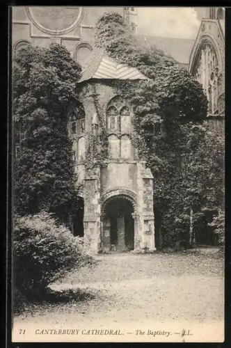 AK Canterbury, Cathedral, The Baptistry