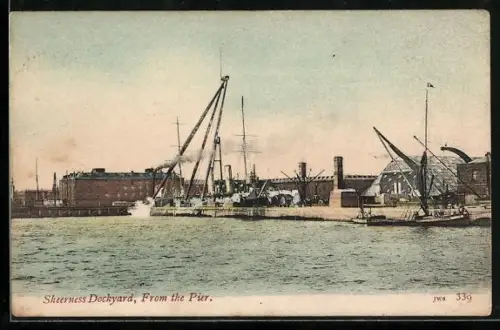 AK Sheerness, Dockyard, From the Pier