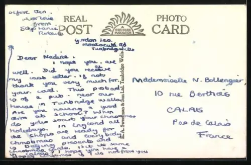 AK Tunbridge Wells, The Partiles and Duke of York